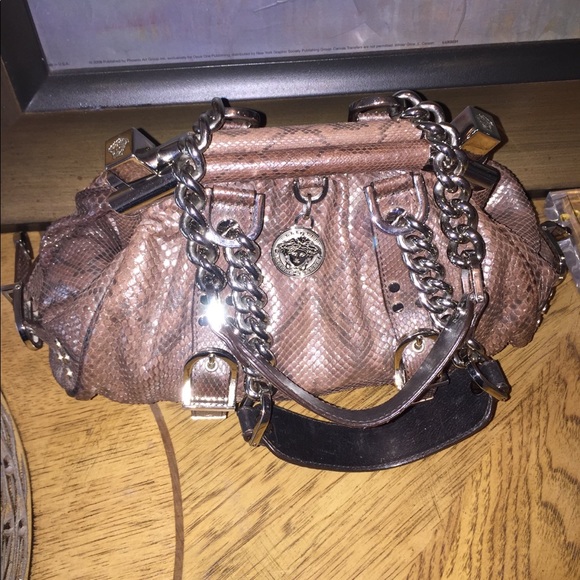 Versace Couture Python Handbag/Satchel - Picture 11 of 11